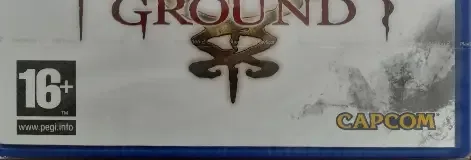 Haunting Ground, the PEGI square on its front