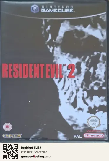 Resident Evil 2 Nintendo GameCube, PAL box front