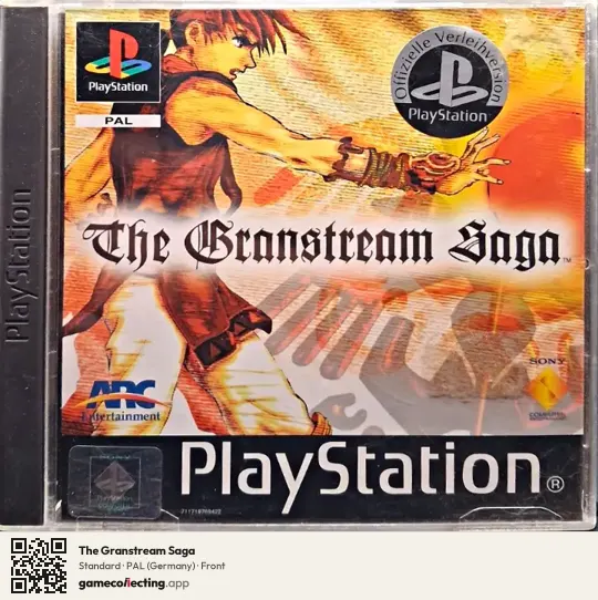 The Granstream Saga PlayStation, Germany box front