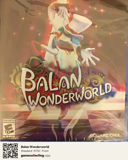 Balan Wonderworld PlayStation 4, NTSC box front