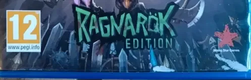 Zombie Vikings, the PEGI square on its front