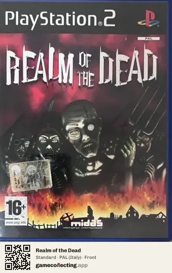 Realm of the Dead PlayStation 2, Italy box front