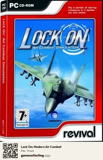 Lock On: Modern Air Combat Computer, PAL box front