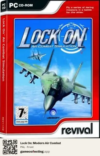 Lock On: Modern Air Combat Computer, PAL box front
