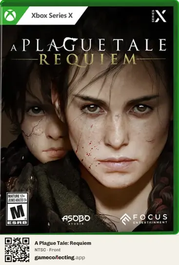 A Plague Tale: Requiem Xbox Series X, NTSC box front