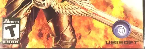 Might & Magic Heroes VI, the ESRB box on its front
