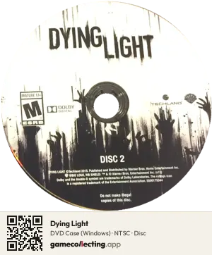 Dying Light Computer, NTSC disc