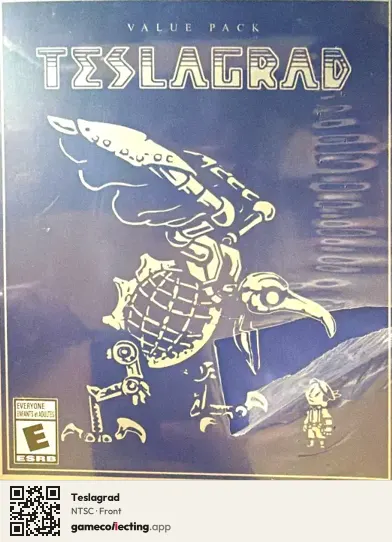 Teslagrad PlayStation Vita, NTSC box front