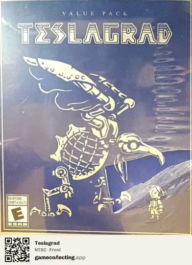 Teslagrad PlayStation Vita, NTSC box front