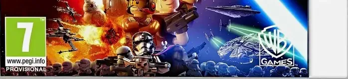 LEGO Star Wars: The Force Awakens, the PEGI square on its front