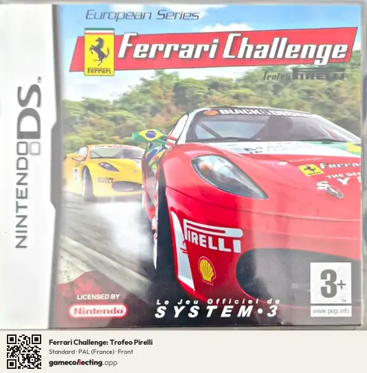 Ferrari Challenge: Trofeo Pirelli Nintendo DS, France box front