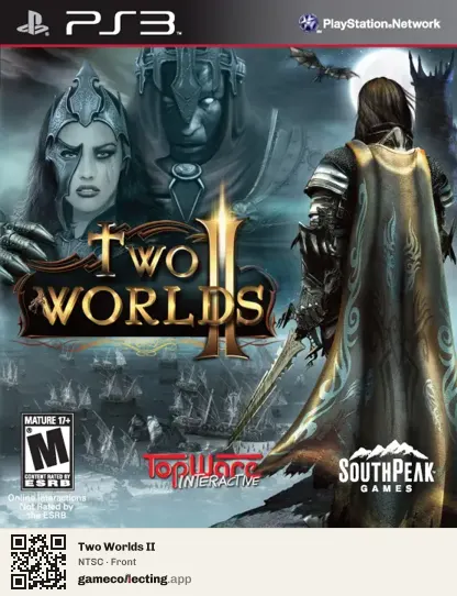 Two Worlds II PlayStation 3, NTSC box front