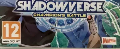 Shadowverse: Champion's Battle, the PEGI square on its front