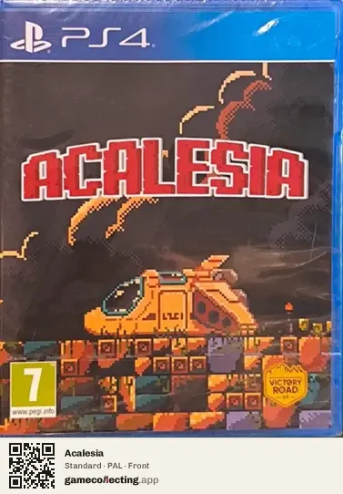 Acalesia PlayStation 4, PAL box front