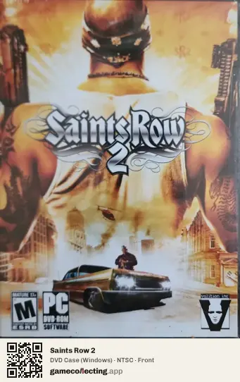 Saints Row 2 Computer, NTSC box front