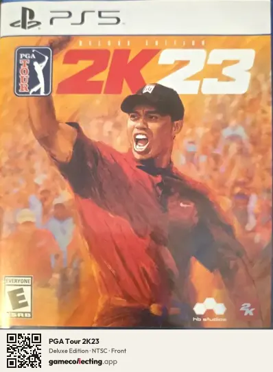 PGA Tour 2K23 PlayStation 5, NTSC box front