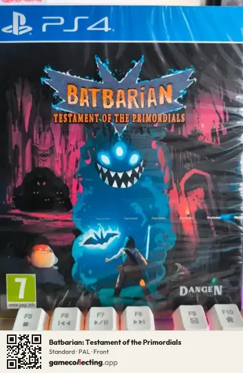 Batbarian: Testament of the Primordials PlayStation 4, PAL box front