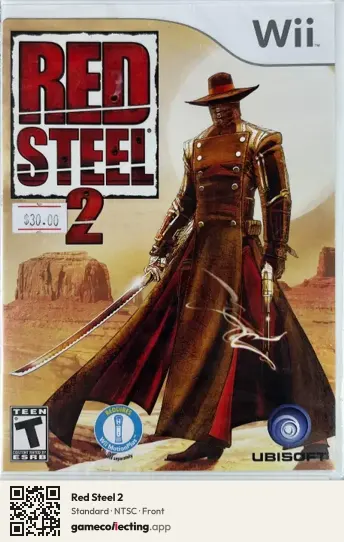 Red Steel 2 Nintendo Wii, NTSC box front