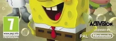 SpongeBob SquarePants: Plankton's Robotic Revenge, the PEGI square on its front