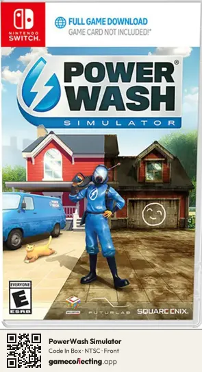 PowerWash Simulator Nintendo Switch, NTSC box front