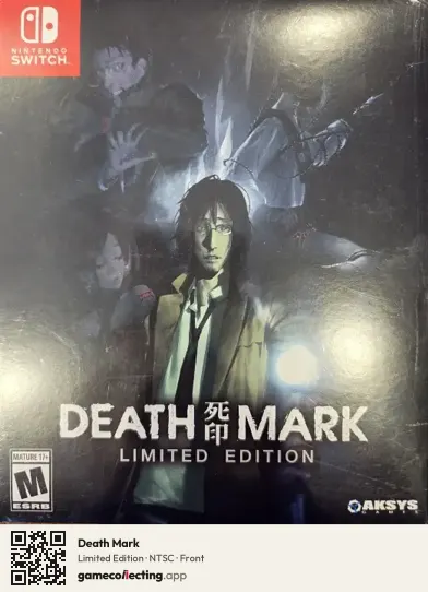 Death Mark Nintendo Switch, NTSC box front