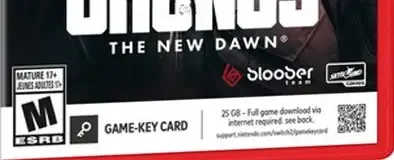 Cronos: The New Dawn, the ESRB box on its front