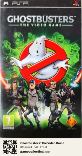 Ghostbusters: The Video Game PlayStation Portable, PAL box front