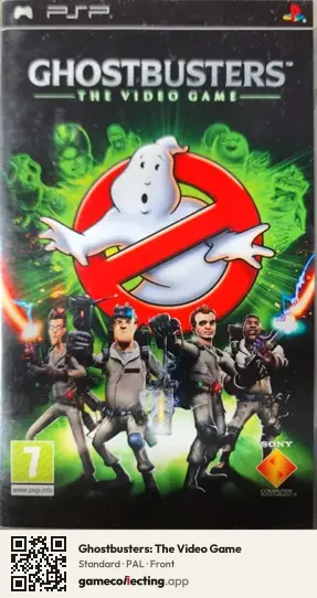 Ghostbusters: The Video Game PlayStation Portable, PAL box front