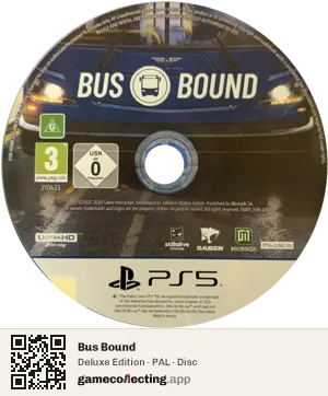 Bus Bound PlayStation 5, PAL disc