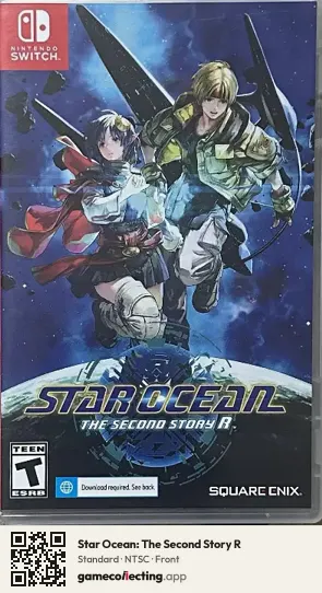 Star Ocean: The Second Story R Nintendo Switch, NTSC box front