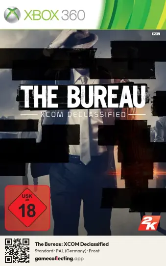 The Bureau: XCOM Declassified Xbox 360, Germany box front