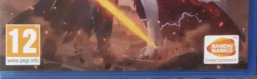 Tales of Arise, the PEGI square on its front