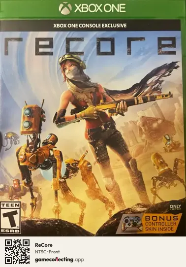 ReCore Xbox One, NTSC box front