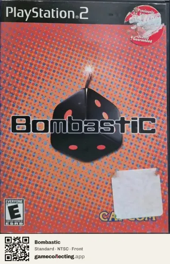 Bombastic PlayStation 2, NTSC box front