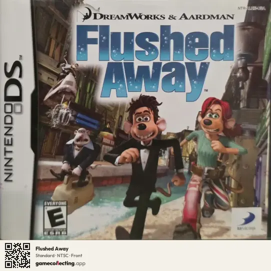 Flushed Away Nintendo DS, NTSC box front