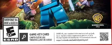 LEGO Harry Potter Collection, the ESRB box on its front