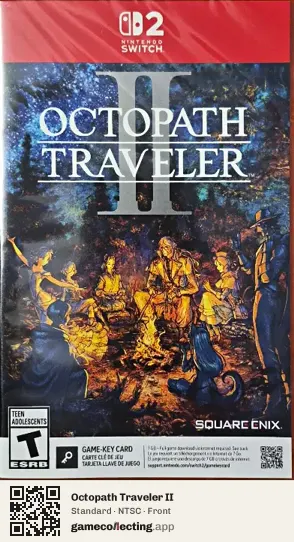 Octopath Traveler II Nintendo Switch 2, NTSC box front