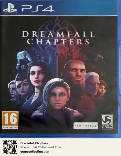 Dreamfall Chapters PlayStation 4, Netherlands box front