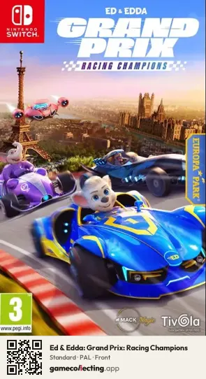 Ed & Edda: Grand Prix: Racing Champions Nintendo Switch, PAL box front