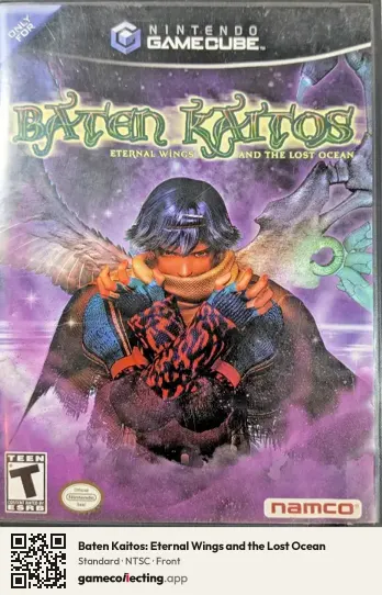 Baten Kaitos: Eternal Wings and the Lost Ocean Nintendo GameCube, NTSC box front
