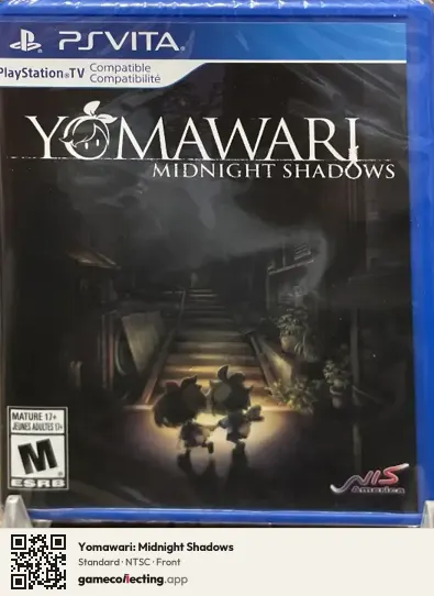Yomawari: Midnight Shadows PlayStation Vita, NTSC box front