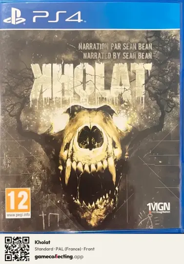 Kholat PlayStation 4, France box front