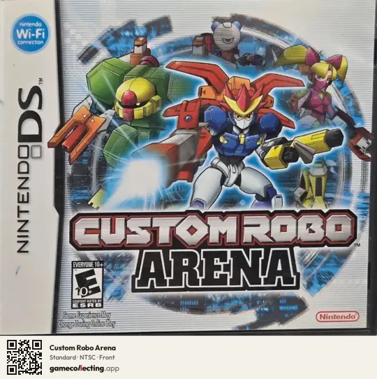 Custom Robo Arena Nintendo DS, NTSC box front