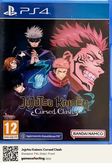 Jujutsu Kaisen: Cursed Clash PlayStation 4, Italy box front