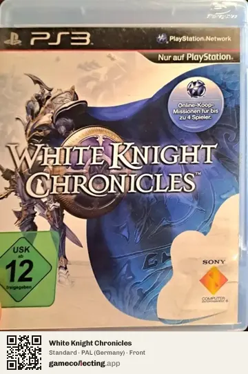 White Knight Chronicles PlayStation 3, Germany box front