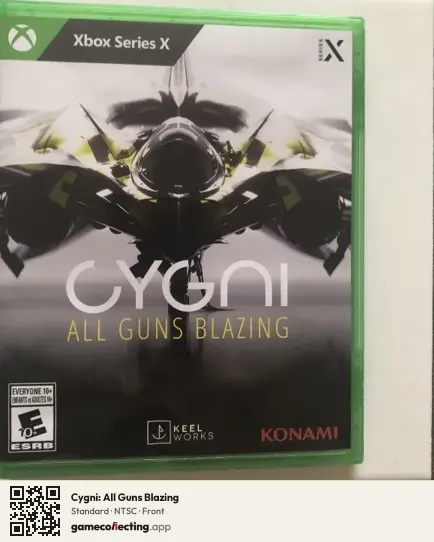 Cygni: All Guns Blazing Xbox Series X, NTSC box front
