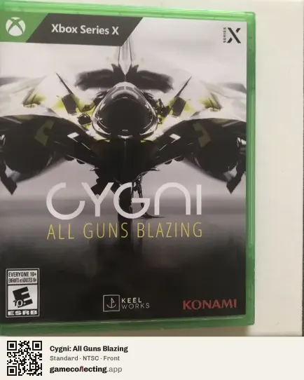 Cygni: All Guns Blazing Xbox Series X, NTSC box front