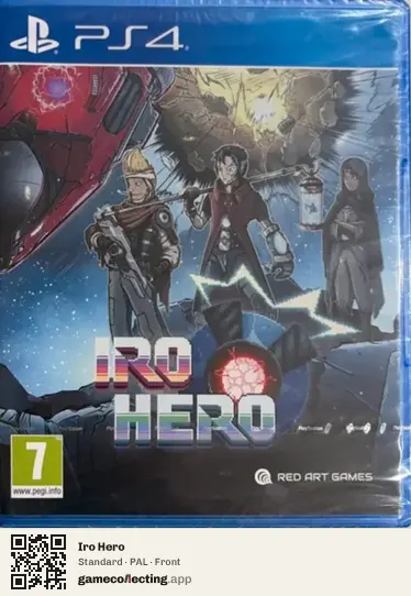 Iro Hero PlayStation 4, PAL box front
