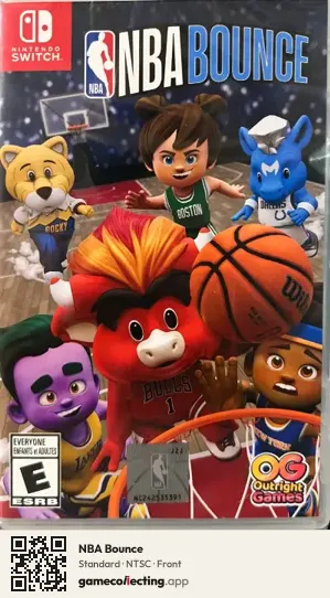 NBA Bounce Nintendo Switch, NTSC box front