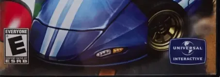 Crash Nitro Kart, the ESRB box on its front